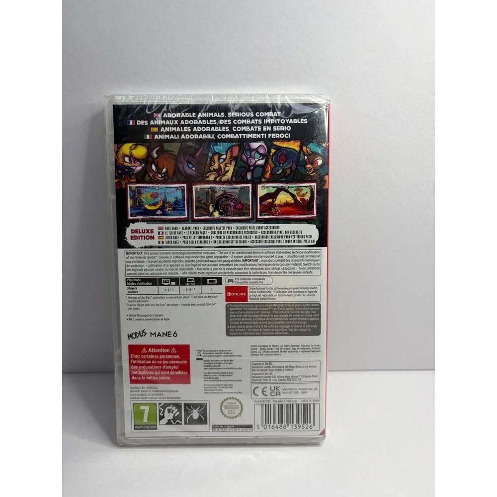 Them's Fightin' Herds Deluxe Edition Nintendo Switch New Sealed PEGI Import